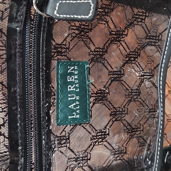 Lauren Ralph Lauren Black and Clear Tote Bag - Picture 10 of 11
